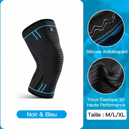 Genouillère de Compression FlexoZen — Soulagement Douleurs & Sport