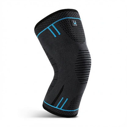 Genouillère de compression FlexoZen portée pendant le sport