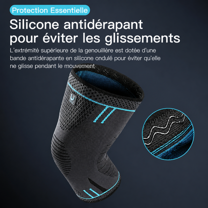 Genouillère de Compression FlexoZen — Soulagement Douleurs & Sport