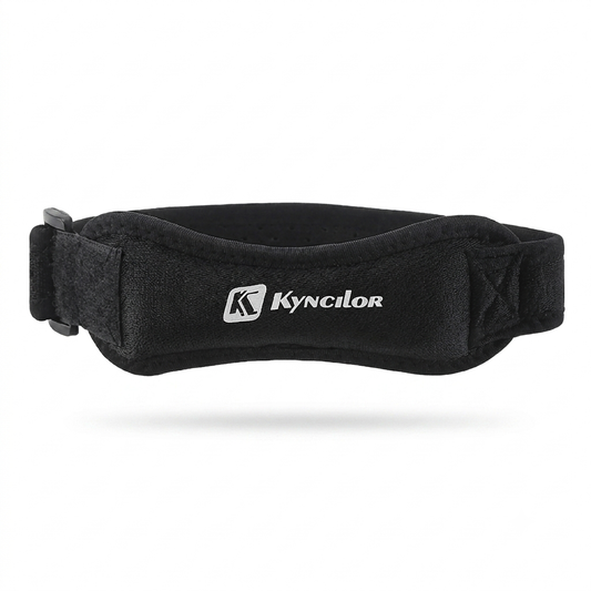 Sangle rotulienne réglable FlexoZen pour genou, maintien tendon rotulien