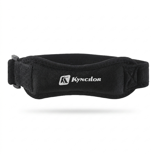 Sangle rotulienne réglable FlexoZen pour genou, maintien tendon rotulien