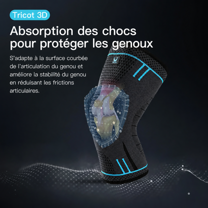 Genouillère de Compression FlexoZen — Soulagement Douleurs & Sport
