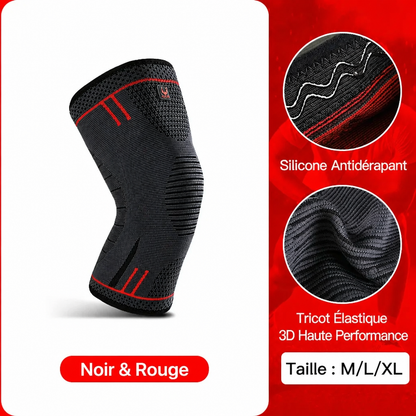 Genouillère de Compression FlexoZen — Soulagement Douleurs & Sport