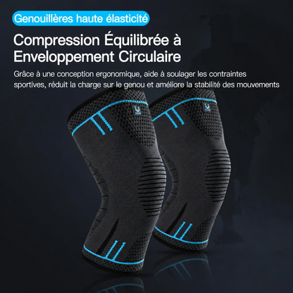 Genouillère de Compression FlexoZen — Soulagement Douleurs & Sport