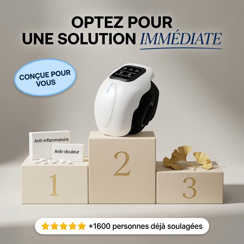 Masseur chauffant FlexoZen élu solution n°1 - anti-inflammatoire et anti-douleur, plus de 1600 clients
