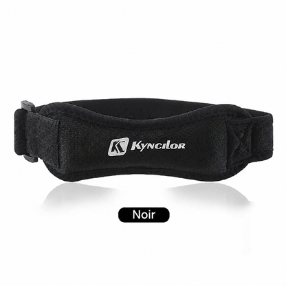 Sangle rotulienne FlexoZen genou - maintien ajustable velcro